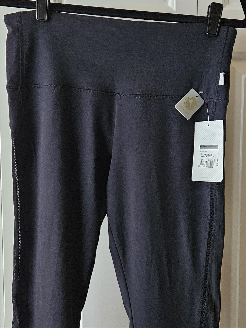 Marika Black High-Waist Performance Leggings